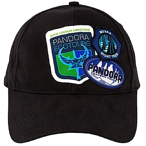 NWT Disney Parks Avatar World of Pandora Encounters Patches Baseball Cap Dad Hat - Picture 1 of 5